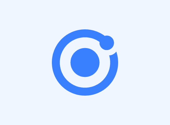 ionic logo tile