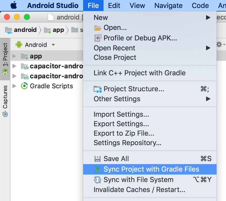 Troubleshooting Android Issues | Capacitor Documentation